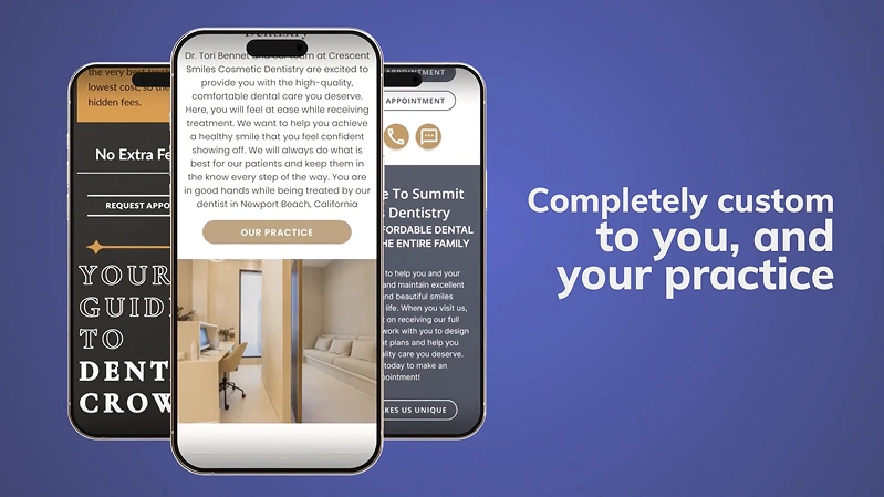 Custom Websites Video Overlay