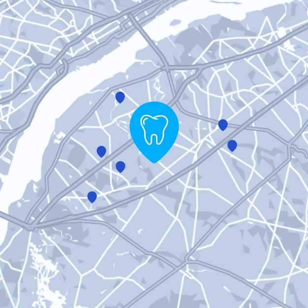 Map of your practice ranking higher on google